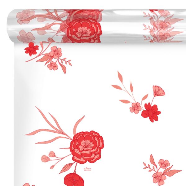 Rouleau de polypropylène fantaisie Osaka pour la st Valentin