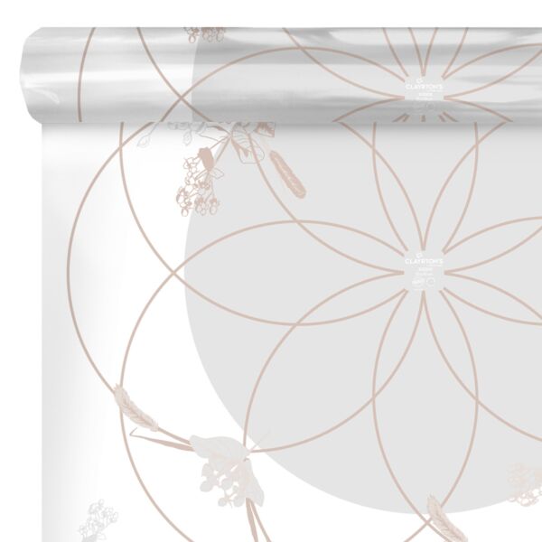 Polypro printed sheets in roll Honesty for water reserve 0.80x40 m blanc 40