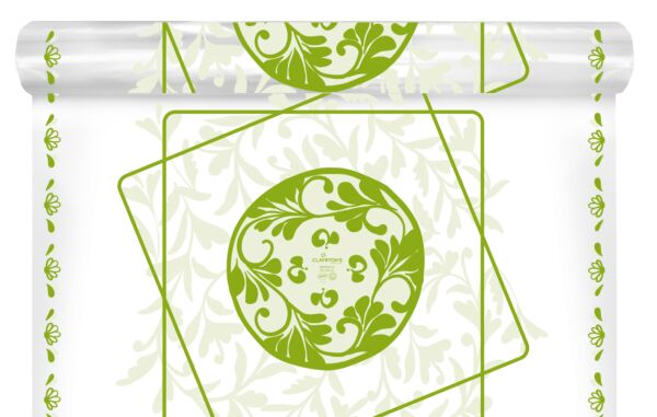 Rame en rouleau fantaisie Maravilia pour bulle d'eau 0.80x40 m vert 40