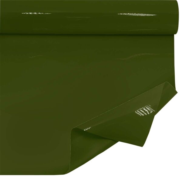 Plain Claybrill roll for bouquets 0.70x50 m vert 35