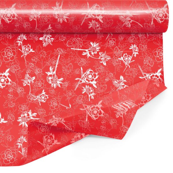 Rouleaux Clayrbrill Tifany 1x25 m rouge 35