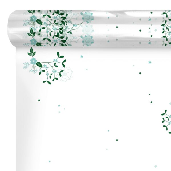 Rouleau de polypropylène fantaisie Quiétude pour bouquets
