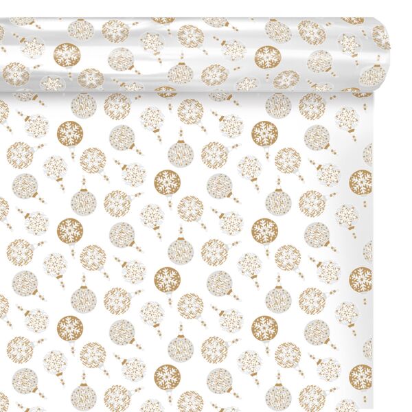 Rouleau de polypropylène fantaisie Armance pour bouquets 0.70x50 m or 35