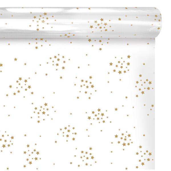Rouleau de polypropylène fantaisie Starry pour bouquets