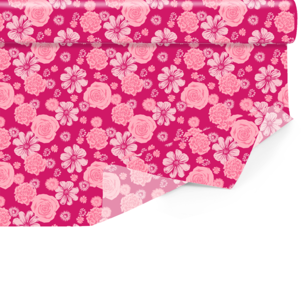 Clayrbrill patterned roll - Gloria 0.80x40 m fuchsia 35