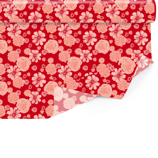 Clayrbrill patterned roll - Gloria 0.80x40 m rouge 35