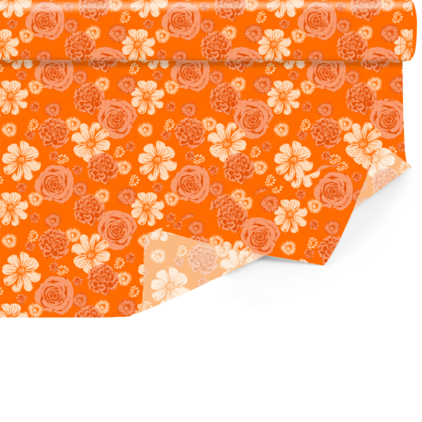 Clayrbrill patterned roll - Gloria 0.80x40 m orange 35
