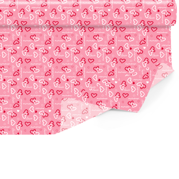 Patterned Claybrill roll Cardia C 0.80x40 m rose 35