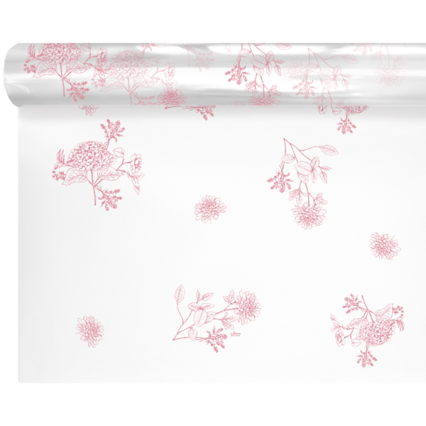 Rouleau Polypro - Eulalie 0.80x120 m rose 35