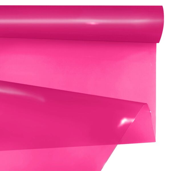 Rouleau d'opaline frosted unie pour bouquets 0.49x10 m rose 35