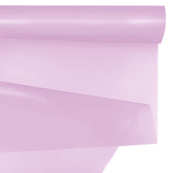 Plain frosted opaline roll for bouquets 0.49x10 m violet 35