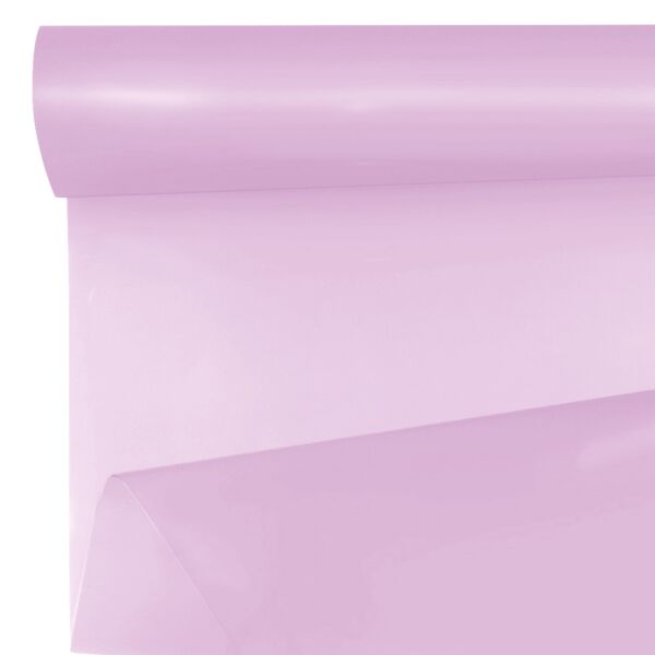 Rouleau d'opaline frosted unie pour bouquets 0.79x40 m violet 35