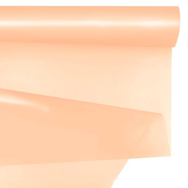 Plain frosted opaline roll for bouquets 0.79x40 m orange 35