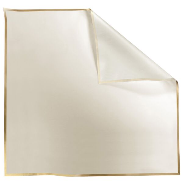 Carre opaline 69x70 cm beige 35µ