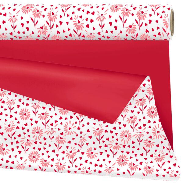 Mat polypro roll Galant for Valentine's day 0.79x25 m rouge 40