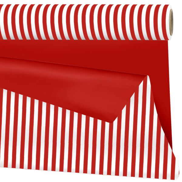 Mat polypro roll Ligne 0.99x25 m rouge 40