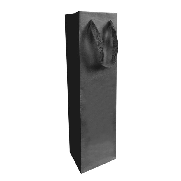 Sac kraft Seduction sans fenetre 114 x 130 x 440 mm noir Kraft
