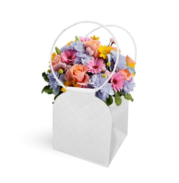 Sac Trianon 150 x 150 x 165 mm blanc
