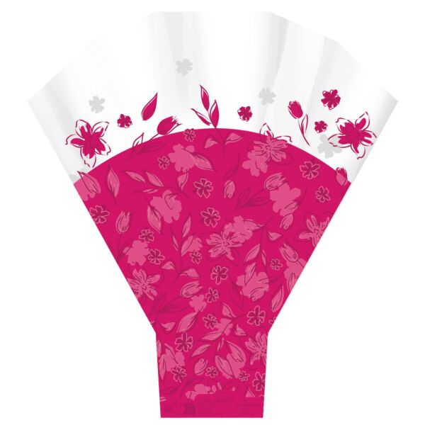 Cône en Y en polypropylène Delia pour bouquets larges