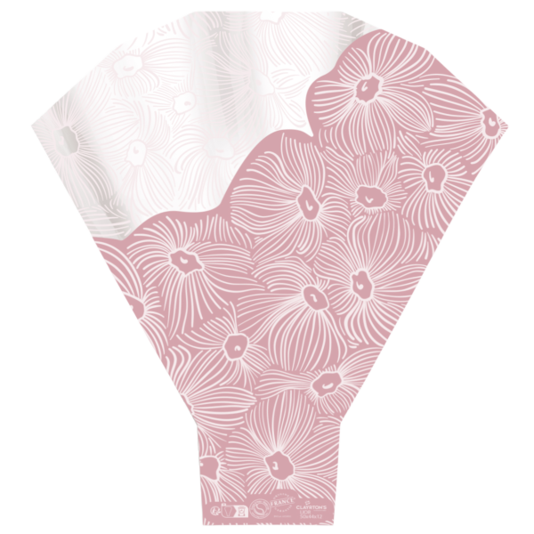 Cône Y - Polypropylène - Lior 50x35x10 cm rose