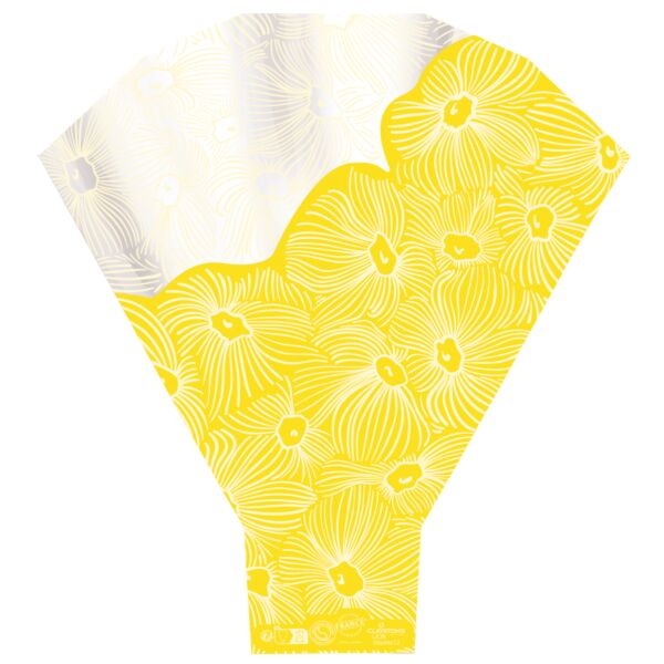 Cône Y - Polypropylène - Lior 50x35x10 cm jaune