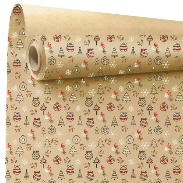 Kraft-Orianne 0.69x50 m rouge 60