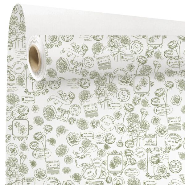 Patterned kraft roll Lucy