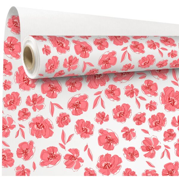 Rouleau kraft fantaisie Vivacité 0.79x40 m orange 60 BC