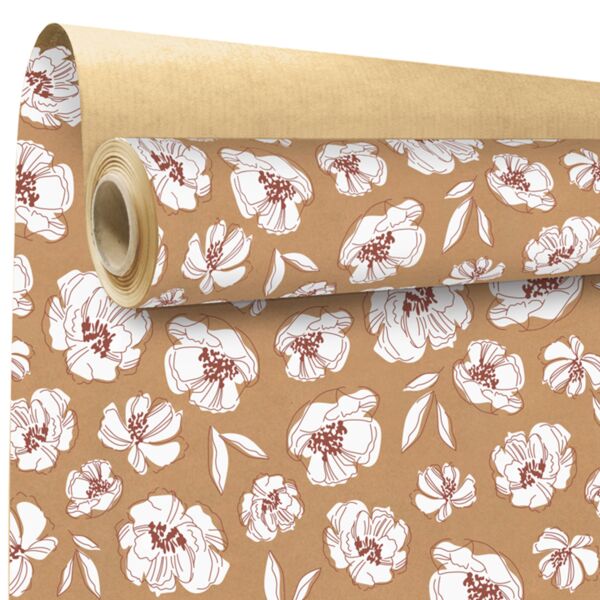 Patterned kraft roll Vivacité