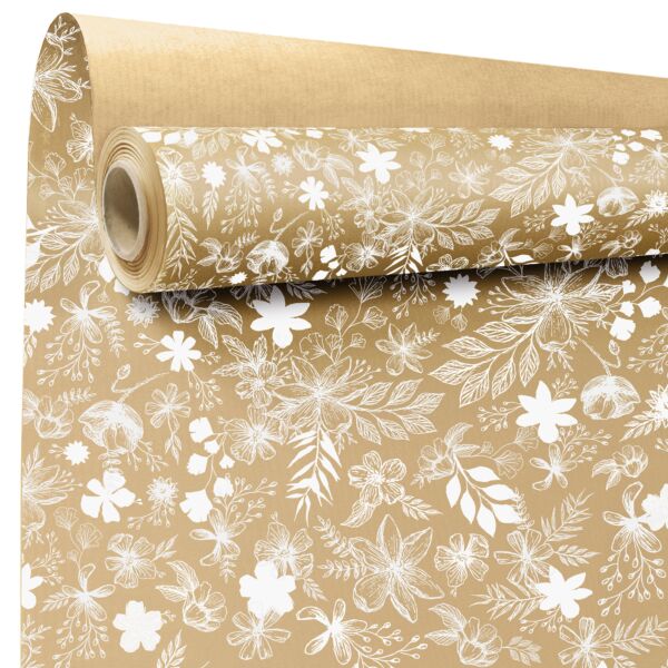 Patterned kraft roll Gaia