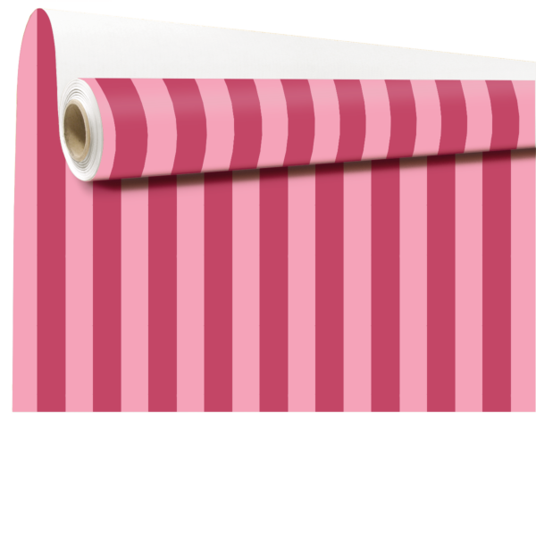 Patterned kraft roll Potter 0.79x40 m rose 60