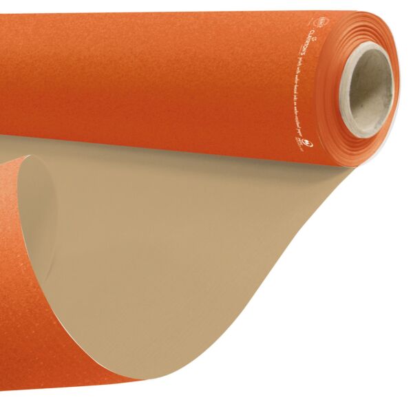 Rouleau kraft résistant à l'eau 6kg 0.60m x6 Kg orange 60 ECR