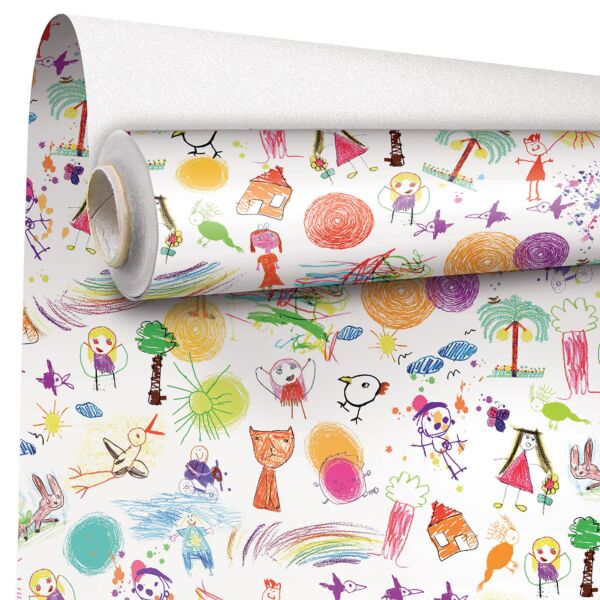 Enfance wrapping paper  0.69x100 m multicouleur 60