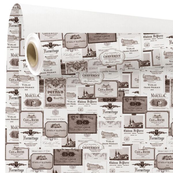 Bar à vin wrapping paper  0.69x50 m beige 80