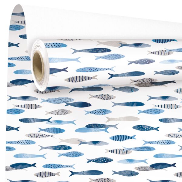 Papier cadeau Sardines