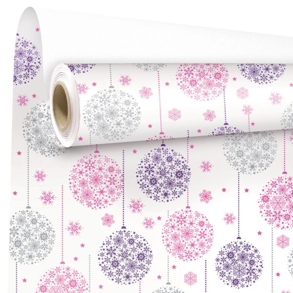 Papier cadeau Celeste 0.69x50 m rose 65