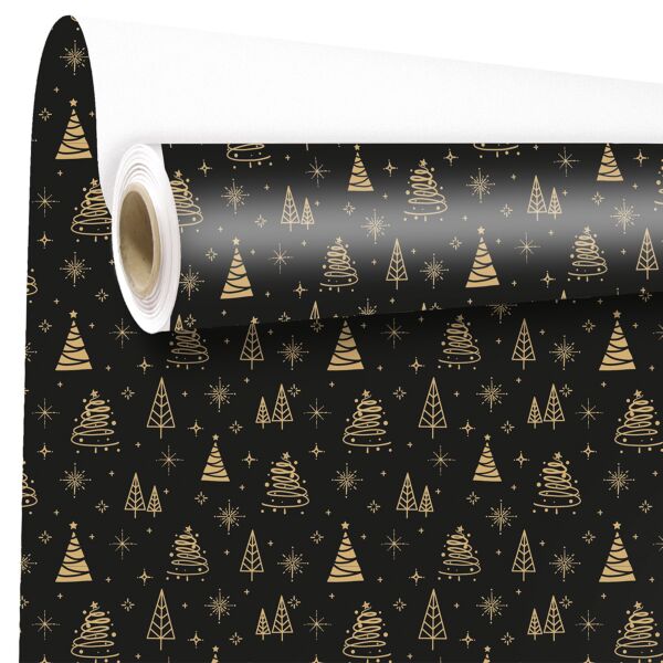 Papier cadeau Reveillon