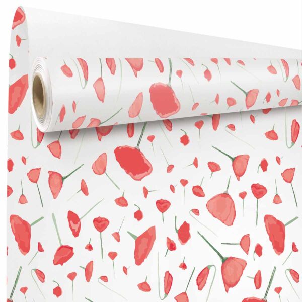 Papier cadeau  kraft Poppia
