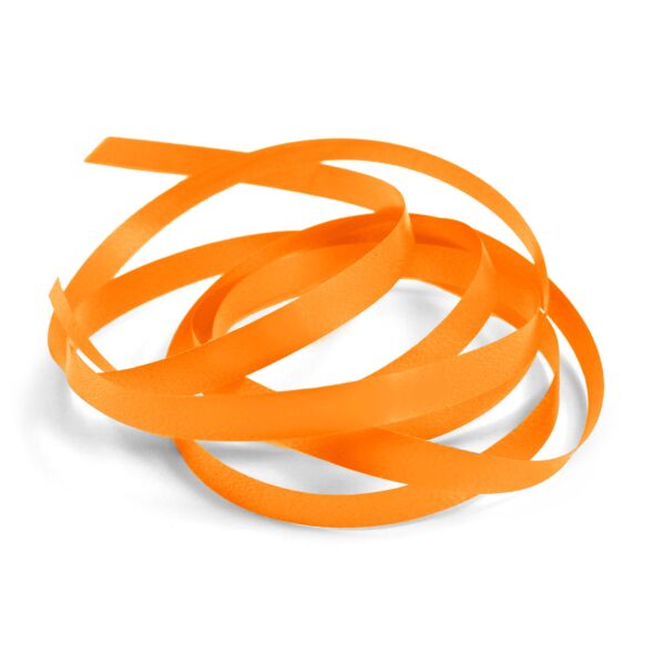 Bolducs ruban mat coloré pour un emballage cadeau original 10x250 m orange