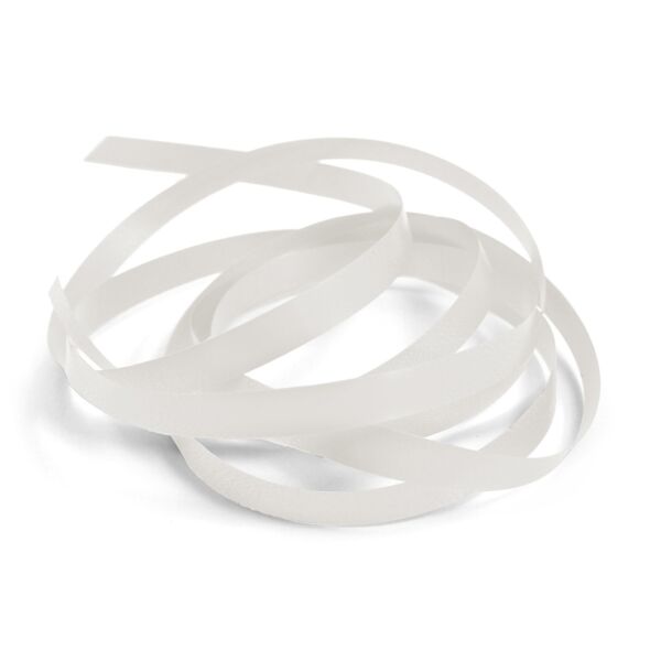 Bolducs ruban mat coloré pour un emballage cadeau original 10x250 m blanc