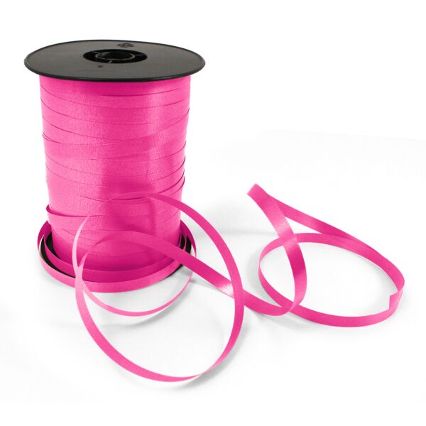 Bolducs ruban brillant coloré pour paquet cadeau anniversaire 7x500 m rose