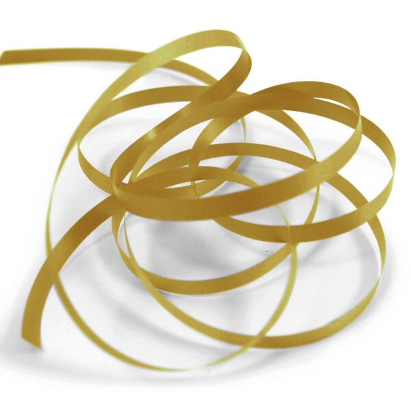 Bolducs ruban brillant coloré pour paquet cadeau anniversaire 7x500 m or