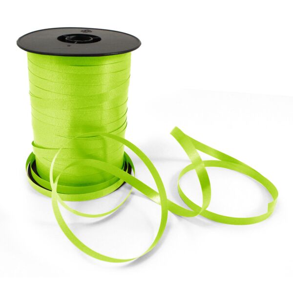Bolducs ruban brillant coloré pour paquet cadeau anniversaire 7x500 m vert