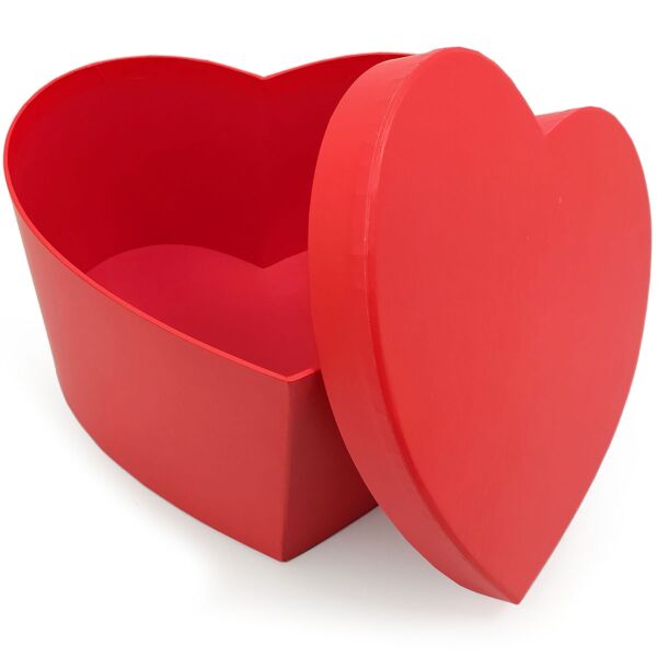 Hatbox Pandore red heart-shaped S rouge Heart Box