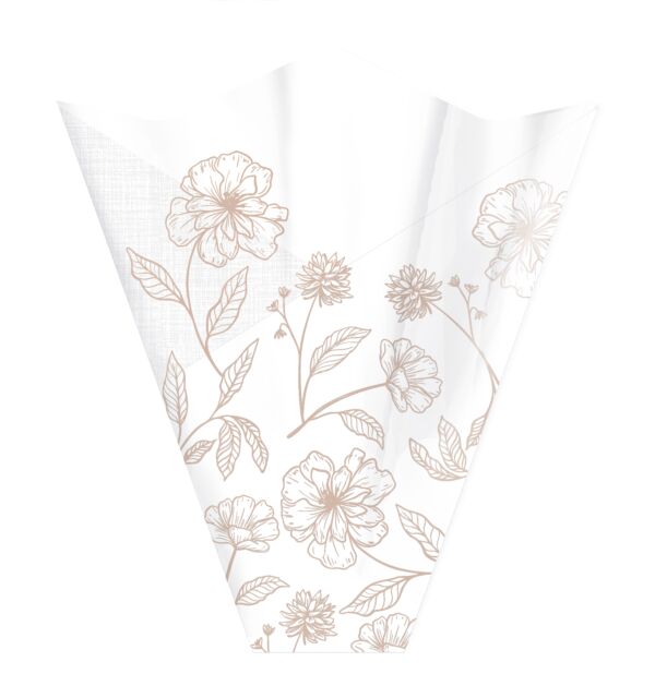 Polypro 4 points sleeve Cassie 50x44x12 cm blanc