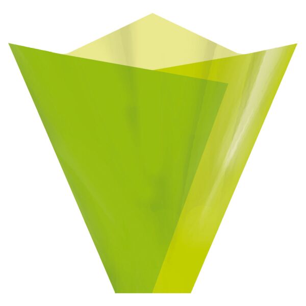 Time-saving polypro 4 points sleeve Glossy 50x44x12 cm vert