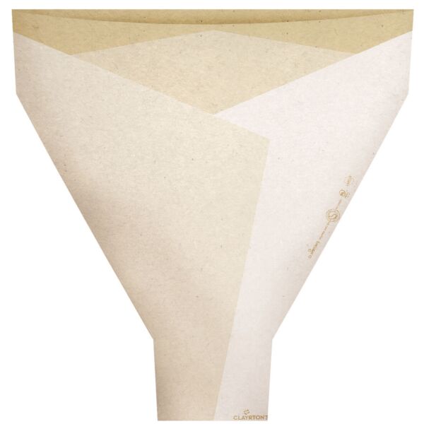 Water resistant kraft Y-shapped sleeve Alinéa 50x44x12 cm blanc