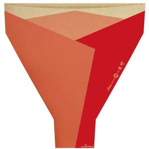 Water resistant kraft Y-shapped sleeve Alinéa 50x44x12 cm rouge