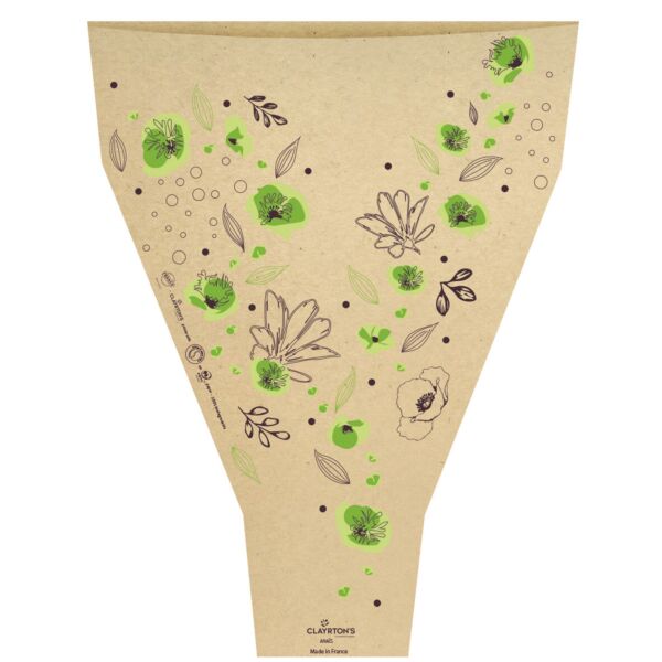 Water resistant kraft Y-shapped sleeve Anais