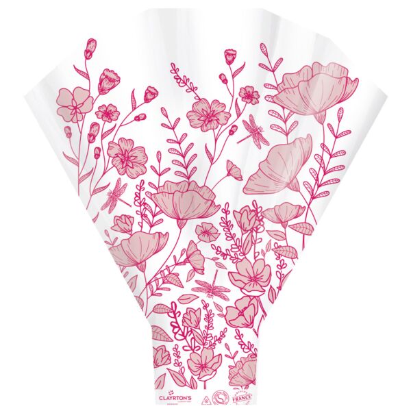 Polypro Y-shapped sleeve Roma for large bouquets